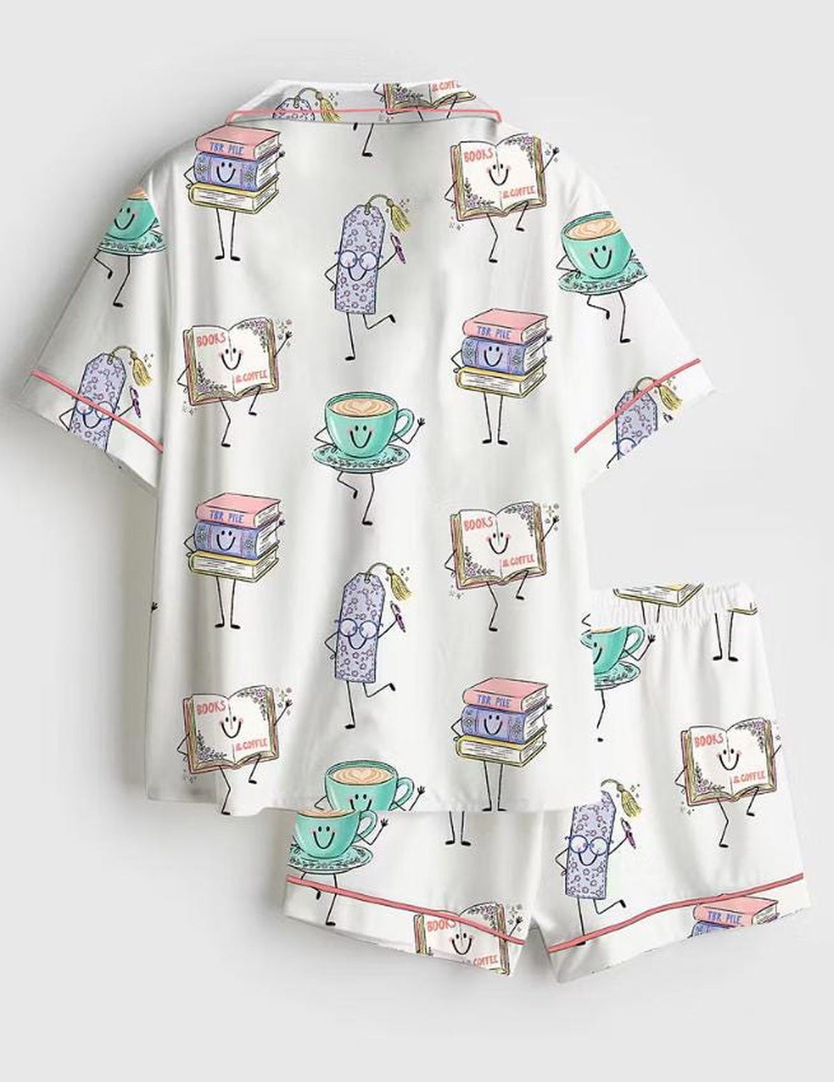 Bookish Pajamas: Coffee and Books Pjs for Book Lovers - Cozy Loungewear Gift