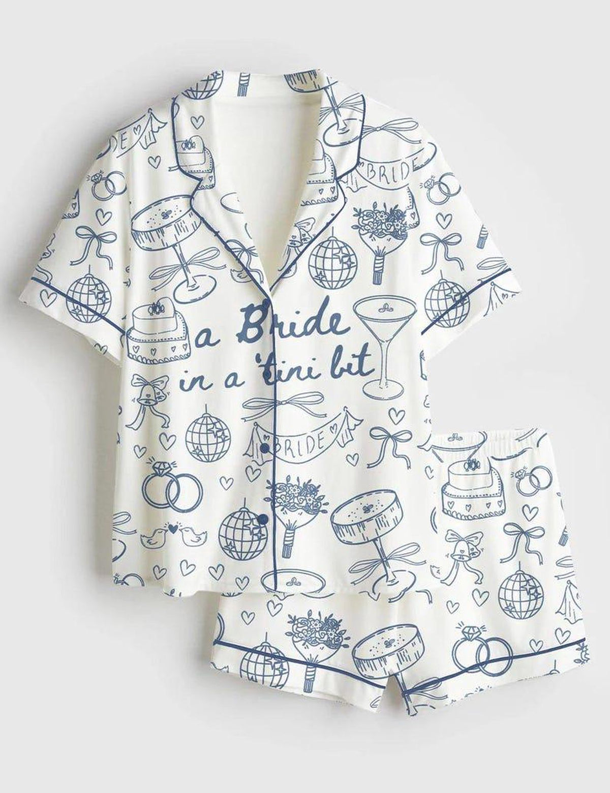 Bride To Be Pajama Set Bachelorette Bridal Honeymoon Gift Women