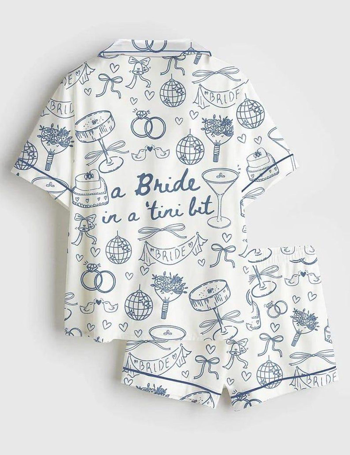 Bride To Be Pajama Set Bachelorette Bridal Honeymoon Gift Women