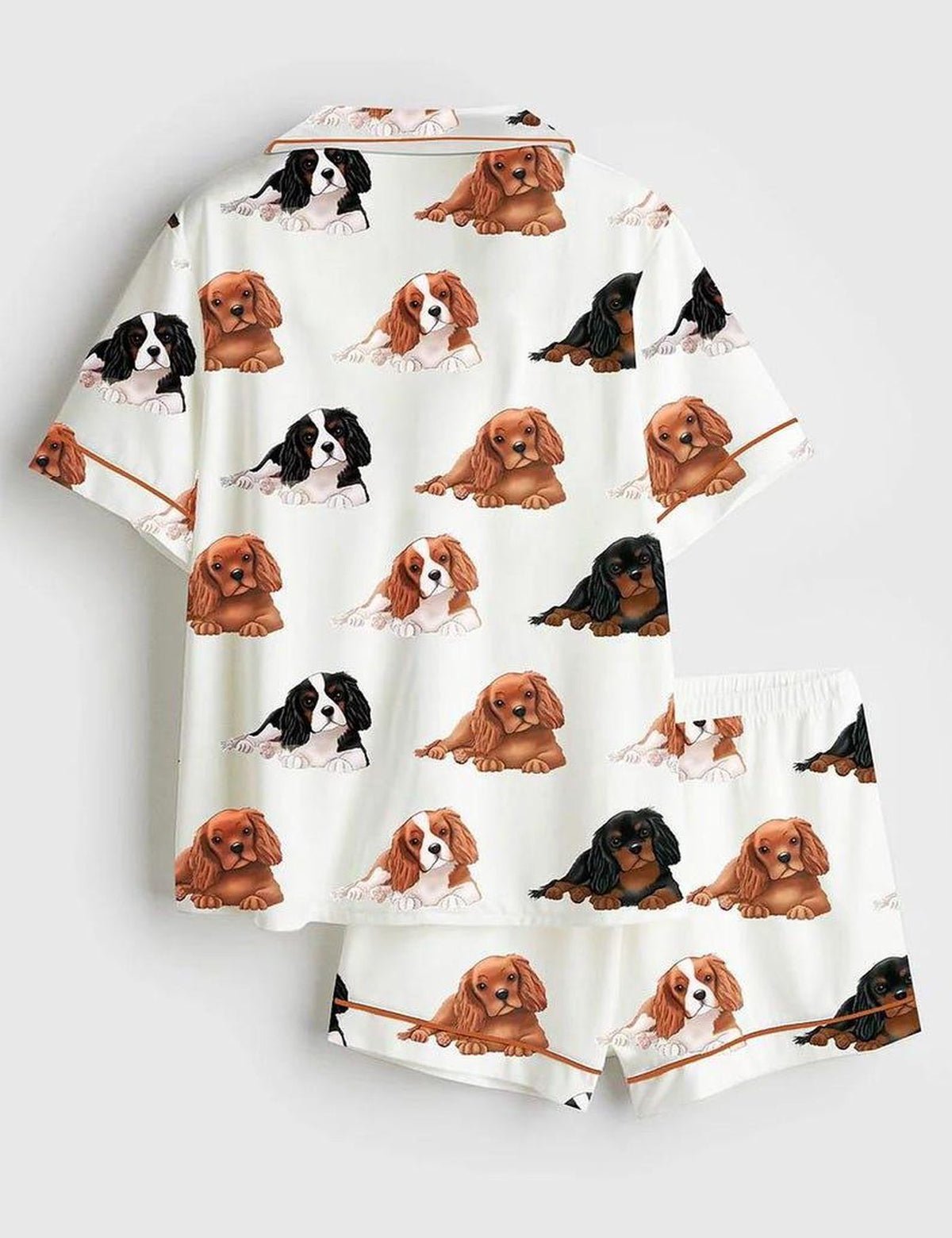 Cavalier King Charles Dog Pajamas Women Set Gift