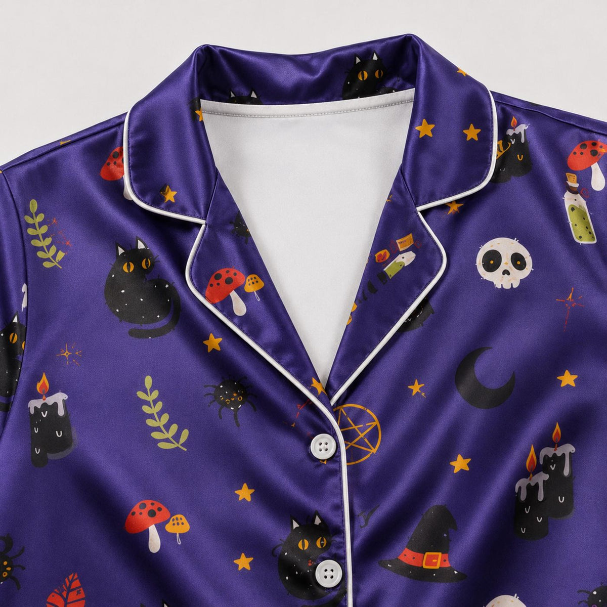 Cozy Matching Halloween Pajama Sets Fun Spooky Sleepwear & Fall Loungewear