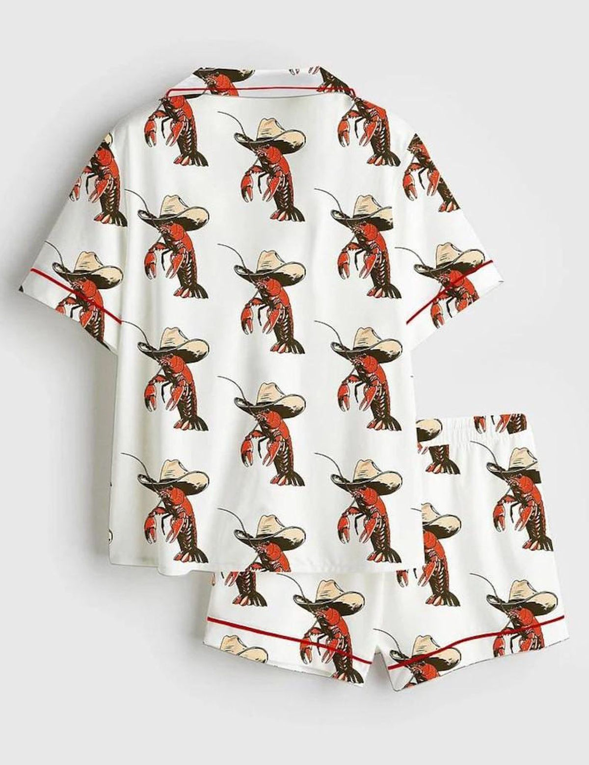 Crawfish Lover Pajamas Cajun Sleepwear Women Seafood Gift