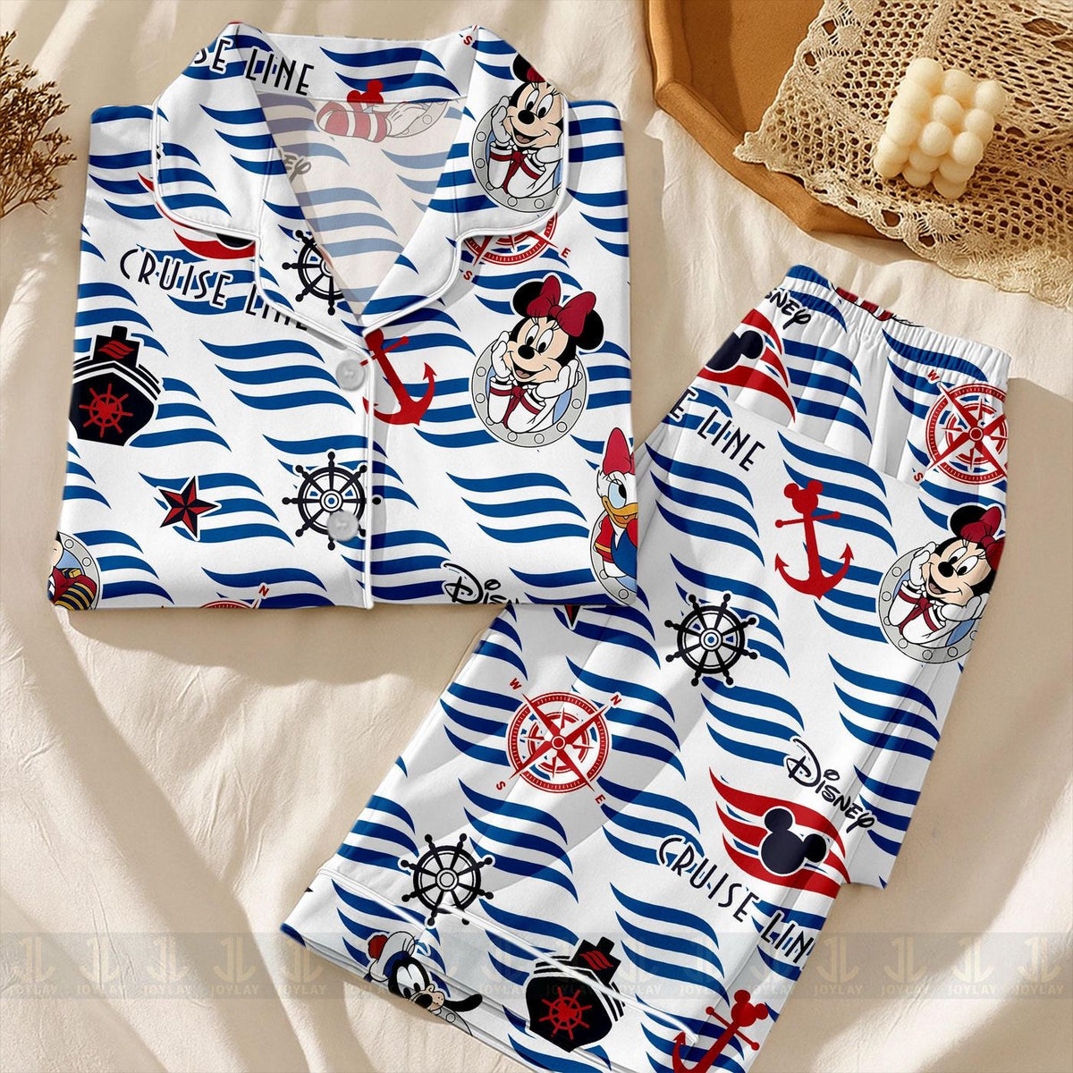 Cruise Mouse Minnie Pirate Trip Pajamas Men Women Kids
