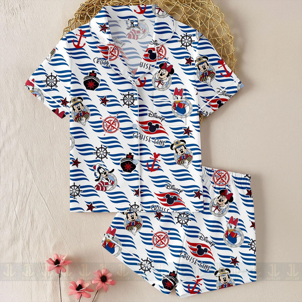 Cruise Mouse Minnie Pirate Trip Pajamas Men Women Kids