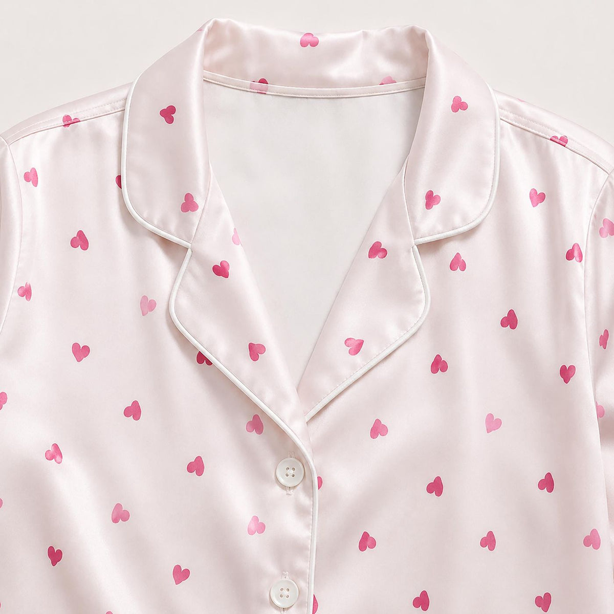 Elegant Flower Pattern Sleepwear Set - Ultimate Comfort in Relaxed Fit Silhouette Style