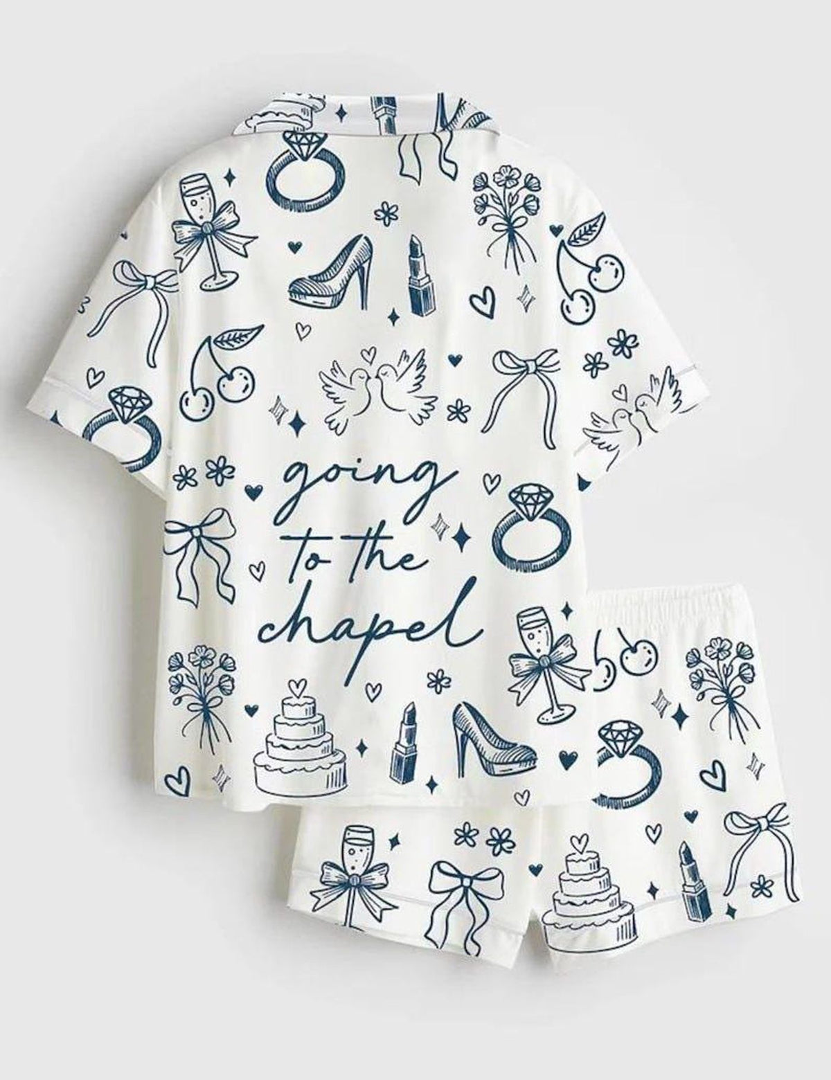 Bride To Be Pajama Set Wedding Morning Bachelorette Sleepwear