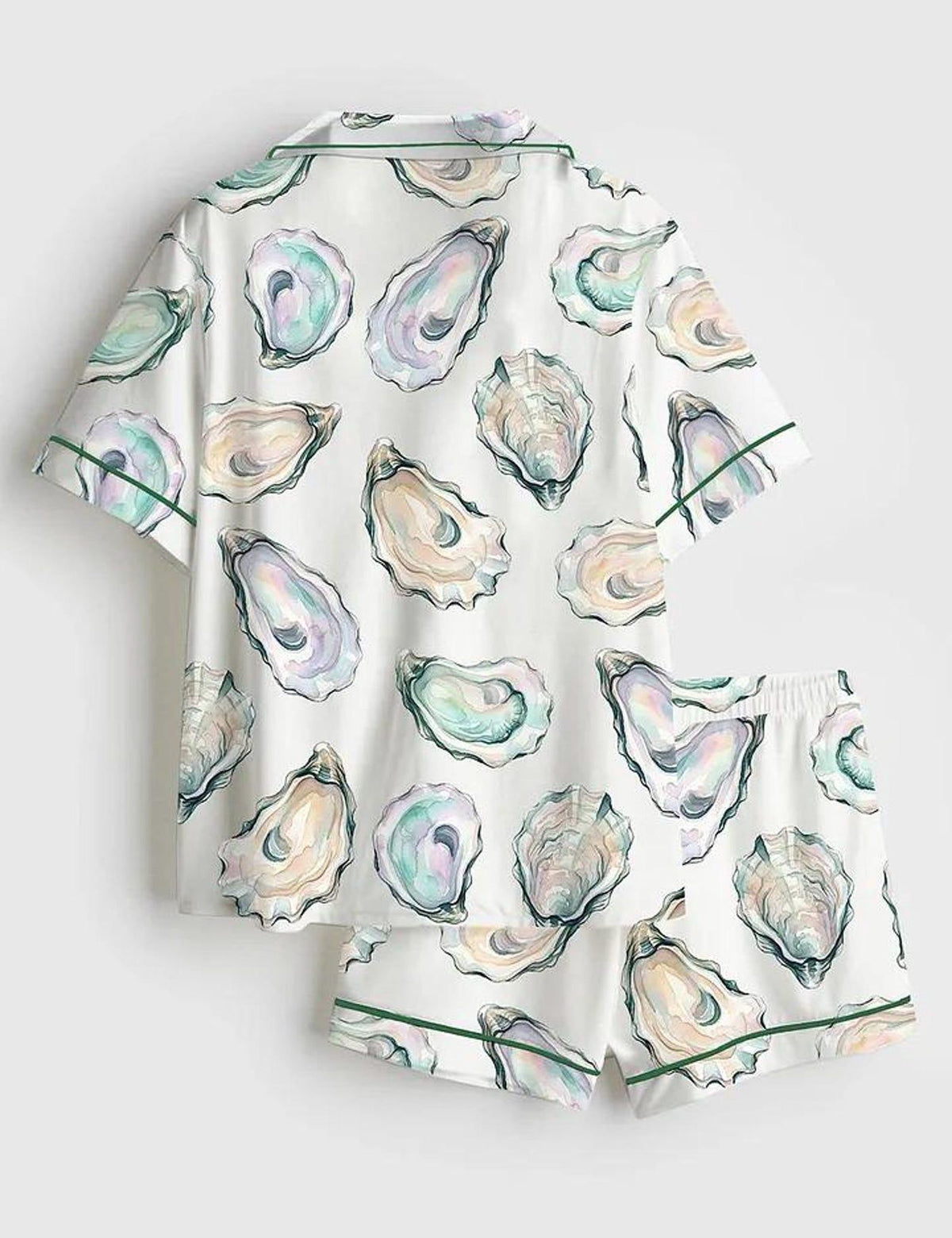 Oyster Shell Sleepwear Coastal Pajama Set Women