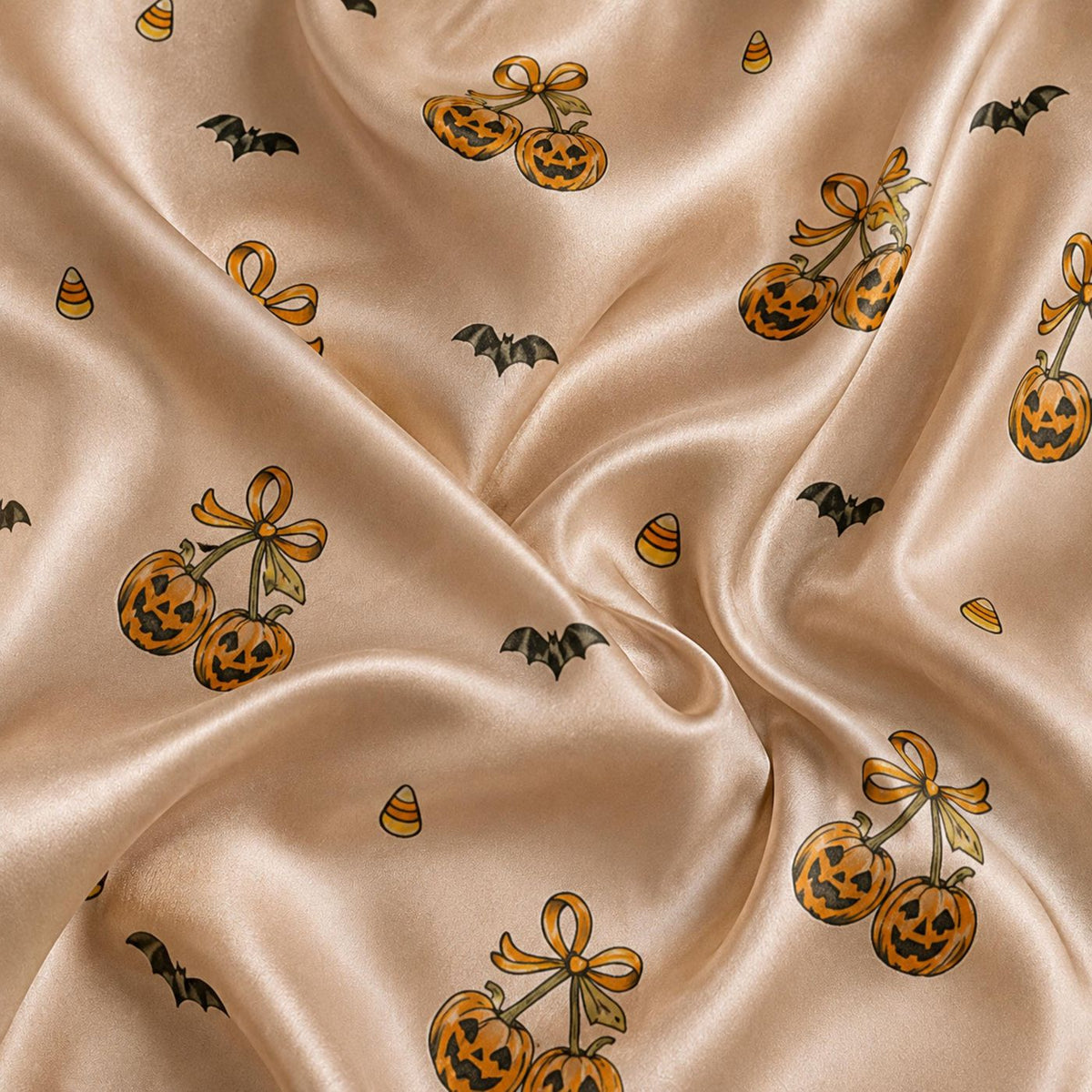 Premium Halloween Pajama Set with Fun Seasonal Illustrations for Festive Comfort