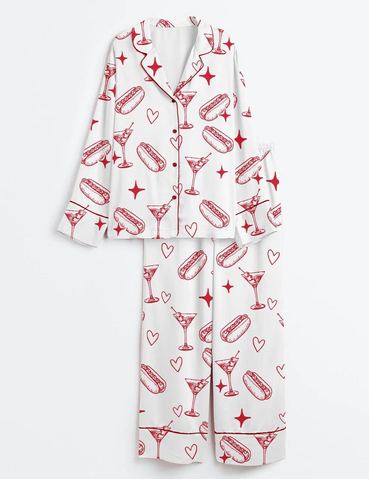 Dirty Martini Pajama Set Adults Valentine s Day