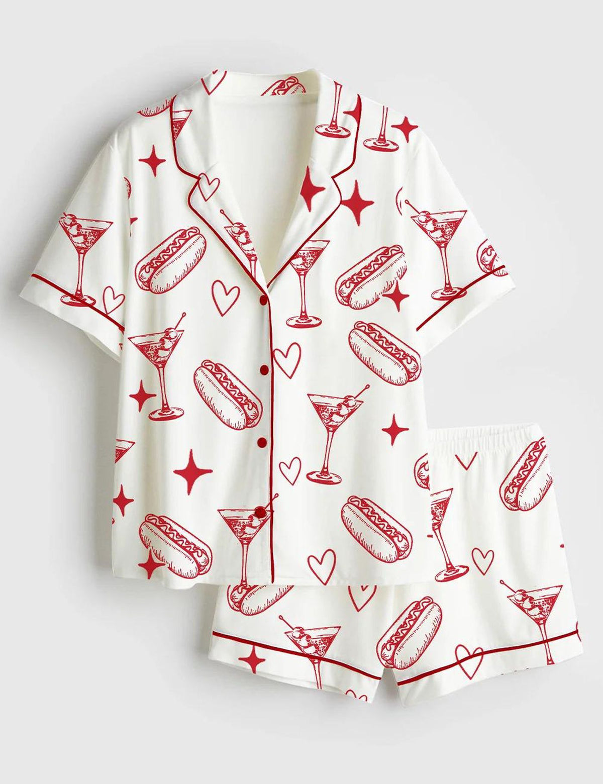 Dirty Martini Pajama Set Adults Valentine s Day