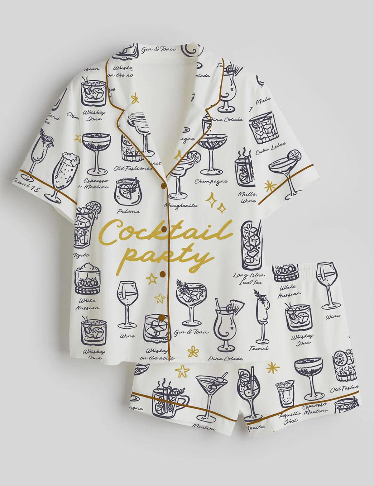 Chic Women s Long Sleeve Satin Pajama Set for Elegant Cocktail Parties and Lounge Wear